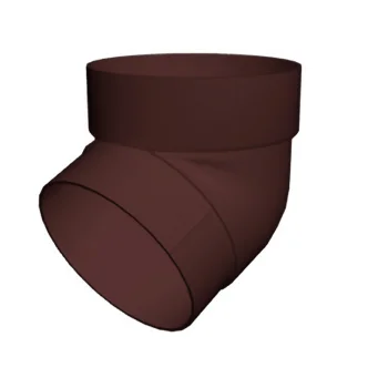 Grand Line Standart Колено трубы 67* шоколадный